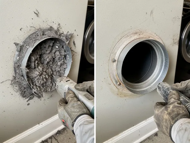 Professional clogged vent cleaning by Brooklyn Dryer Vent Cleaning in Brooklyn