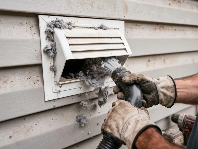 Professional dryer vent cleaning by Brooklyn Dryer Vent Cleaning in Brooklyn