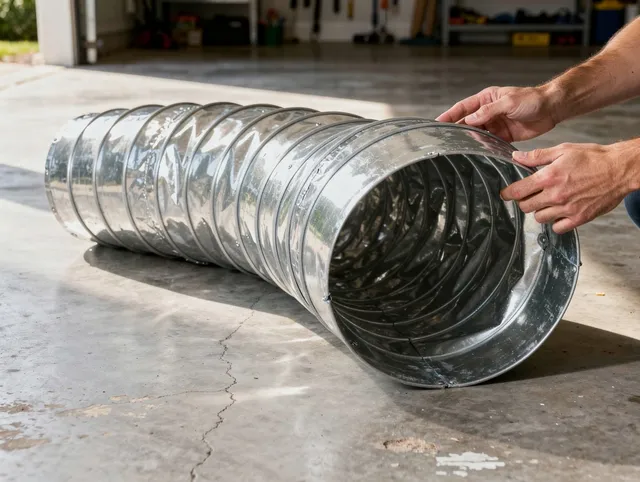 Brooklyn Dryer Vent Cleaning specialist using advanced equipment for thorough duct cleaning in Brooklyn