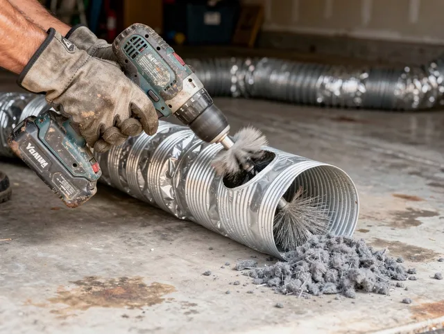 Professional duct cleaning by Brooklyn Dryer Vent Cleaning in Brooklyn