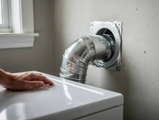 Brooklyn Dryer Vent Cleaning expert performing professional dryer vent repair and installation in Brooklyn