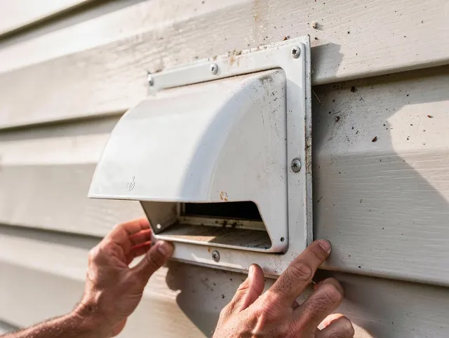 Brooklyn Dryer Vent Cleaning technician delivering thorough residential dryer vent cleaning service in Brooklyn